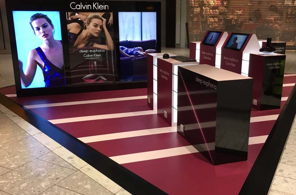 Calvin Klein – Deep Euphoria Display