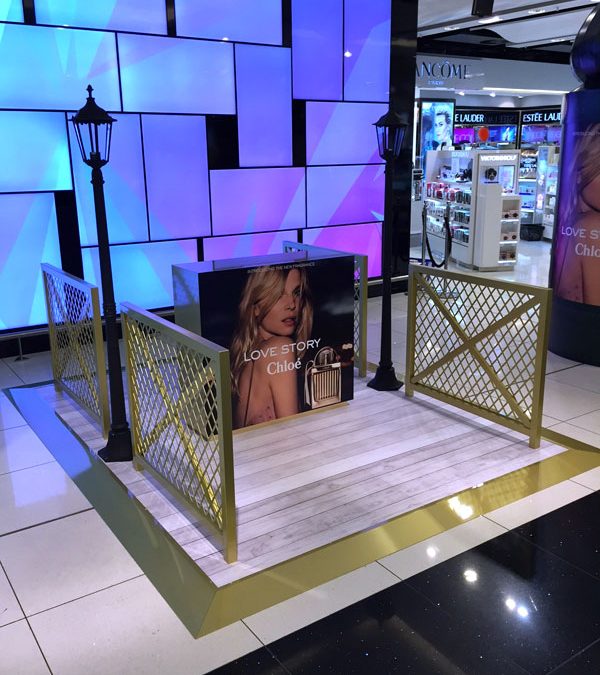 Chloe – Love Story Airport Shop Display